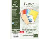 50er Packung Aktendeckel FOREVER® 170 Grün - Farben sortiert