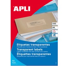 Translucent labels 210 x 297 mm - Pack of 100