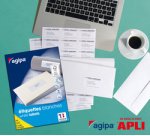 Etiquette universelle, 97 x 42,4 mm, coins droits