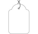 Etiquette à suspendre, dimensions: 28 x 43 mm, blanc