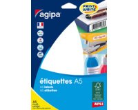 Etiquette universelle, 99 x 32 mm, blanc