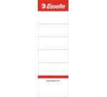 Étiquette non adhésive pour classeur à levier 158 x 50 mm Esselte blanche - Paquet de 10