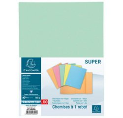 Chemise 1 rabat SUPER 160, A4