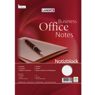 bloc-notes à spirale, format A5, 40 feuilles, quadrillé