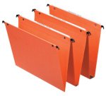 Dossiers suspendus Dual, fond: 30 mm, orange