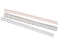 Peigne à relier métal WireBind, A4, 34 boucles, 12,5 mm