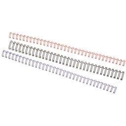 Peigne à relier WireBind métal, couleur blanc, A4, 34 boucles, 14 mm