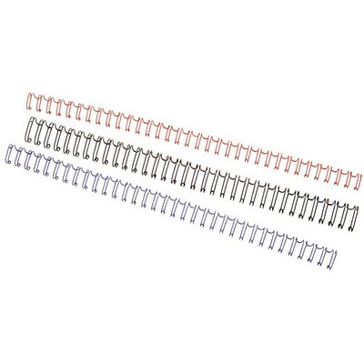Peigne à relier métal WireBind, A4, 34 boucles, 12,5 mm