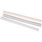 Peigne à relier métal WireBind, A4, 34 boucles, 12,5 mm
