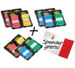 Marque-pages plastiques Post-it - Lot de 12