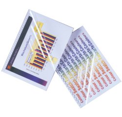 Couverture de reliure HiClear, A4, PVC, 0,25 mm