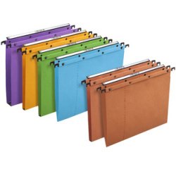 ELBA  Dossiers suspendus AZO, fond: V, bleu