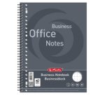 Bloc business avec spirale sur la longueur, 100 feuilles - A4
