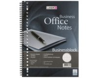 Bloc business avec spirale sur la longueur, A4,