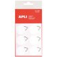 Attache cadre, papier autocollant, blanc