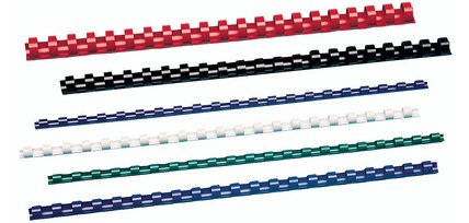 Peigne à relier en plastique CombBind, A4, 10 mm