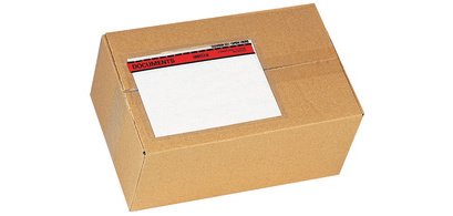 Pochette gpv polyethylene imprimee document ci-inclus 110x160mm protege des dechirures et intemperies paquet 100 unites