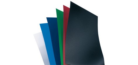 Couverture de reliure PolyOpaque, A4, 0,30 mm, blanc