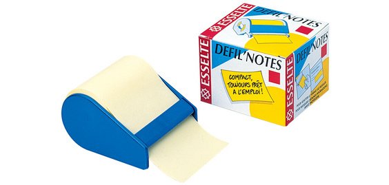 DEFIL'NOTES Notes adhésives, 10 m x 60 mm,