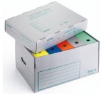 Container pour boîtes d'archives, en polypropylène