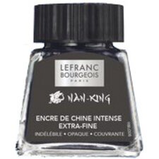 Encre de Chine Nan-King, 14 ml, noir