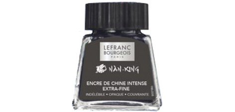 Encre de Chine Nan-King, 14 ml, noir