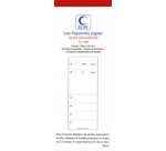 Bloc brasserie tripli, 50 feuilles autocopiantes
