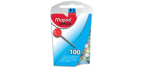 Epingles de signalisation, taille 5, assorti