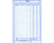 Register Kasboek, 297 x 210 mm, tweevoud (Franstalig)