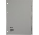 Intercalaires en plastique, chiffres, A4, 1-31, PP