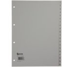 intercalaires en plastique, chiffres, A4, 1-6, PP,