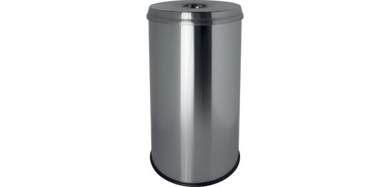 Corbeille à papier en acier 'the guardian', 50 litres