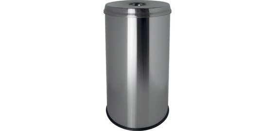 Corbeille à papier en acier 'the guardian', 50 litres