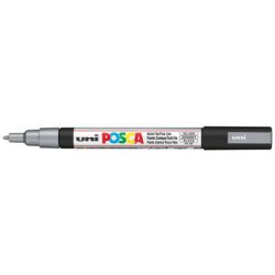 Marqueur à pigment PC-3M, argent