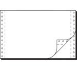 Papier listing, 240 mm x 6' (15,24 cm), A5 paysage