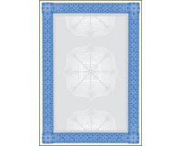 Papier à motif, A4, 185 g, bleu