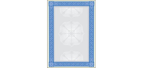 Papier à motif, A4, 185 g, bleu