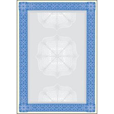 Papier met motief A4 185 g blauw