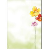 Papier à motif, A4, 90 g/m2, motif 'Spring Flowers'