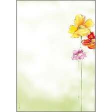 Papier à motif, A4, 90 g/m2, motif 'Spring Flowers'