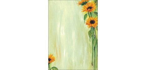 Papier à motif, A4, 90 g/m2, motif 'Spring Flowers'