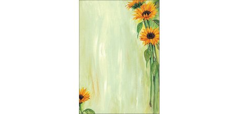 Papier met motief A4 90 g/m² motief 'Spring Flowers'
