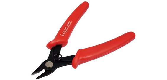 LogiLink Pince coupante, longueur: 130 mm, rouge