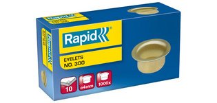 Oeillets n. 300, laiton, diamètre: 4 mm