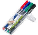 Marqueur permanent 313S Lumocolor, étui de 6