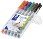 Marqueur non permanent 315M Lumocolor, étui de 6