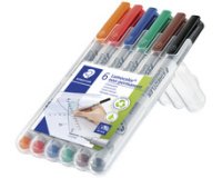 Marqueur non permanent 311S Lumocolor, étui de 6
