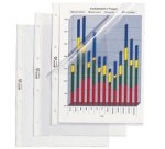 Standard-Prospekthülle, A4, aus PVC, genarbt