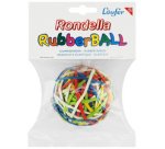 Bracelets élastiques RONDELLA Rubberball en sachet -