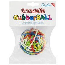 Bracelets élastiques RONDELLA Rubberball en sachet -